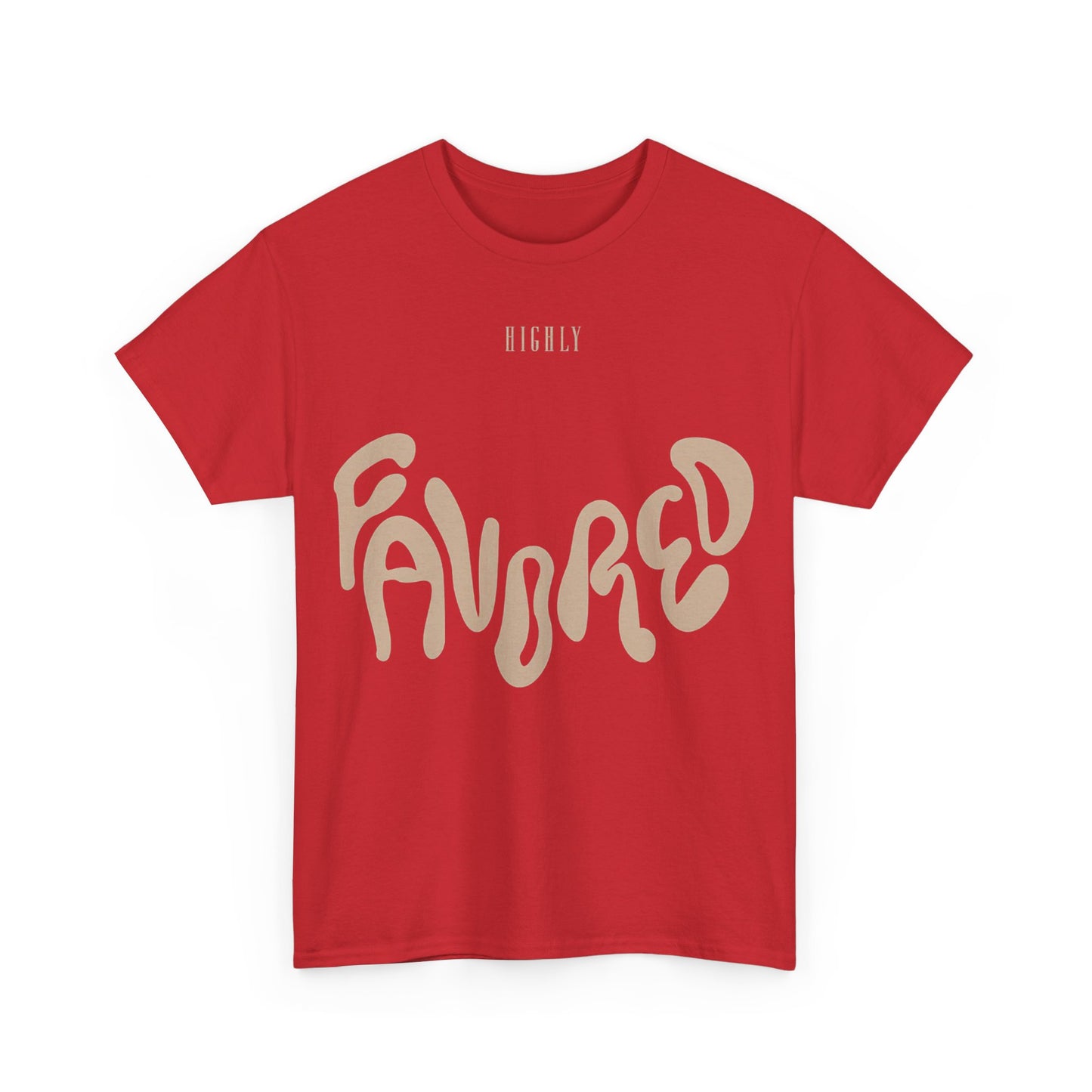 "Highly FAVORED" Unisex Heavy Cotton Tee