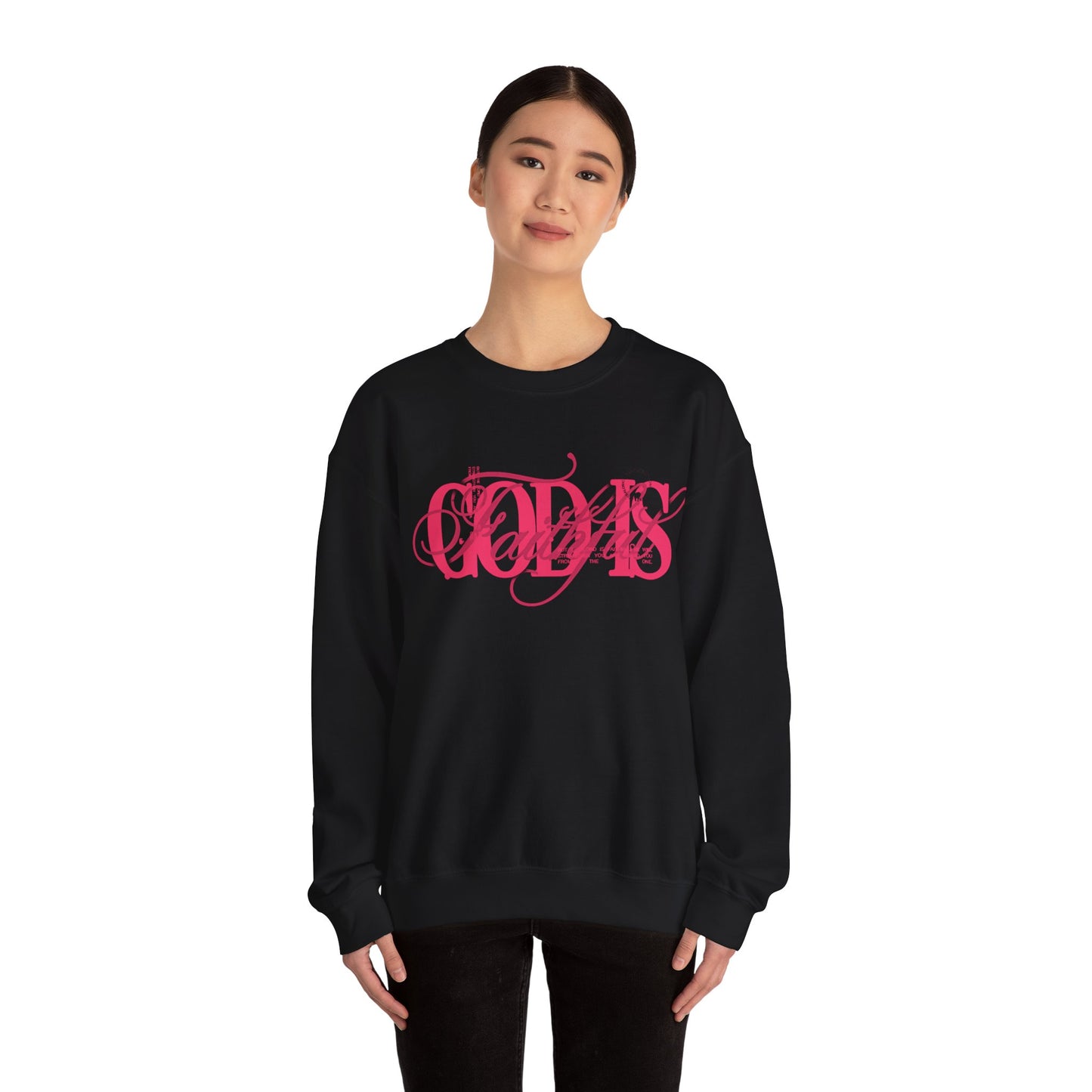 "Faithful" Unisex Heavy Cotton Sweatshirt