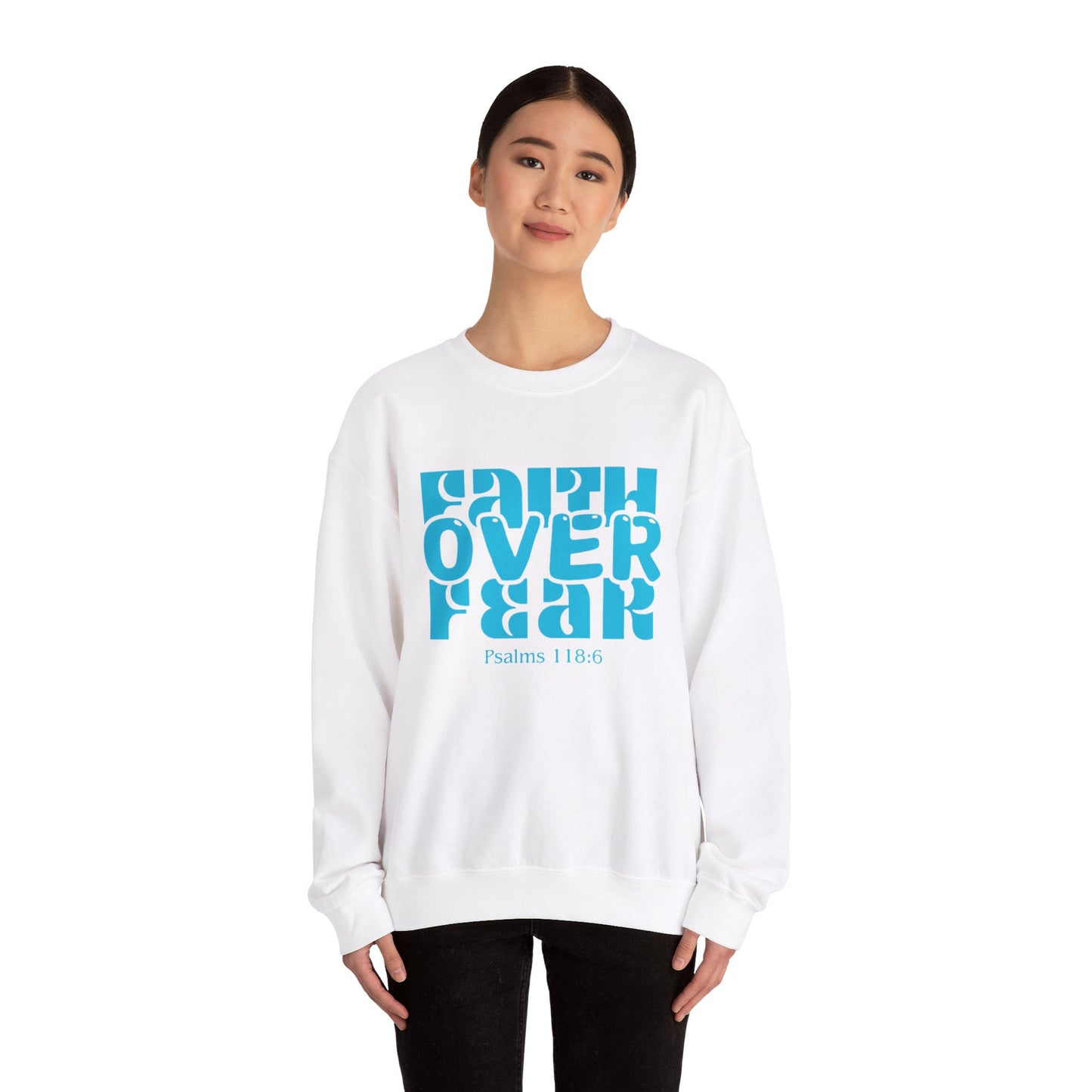 "Faith Over Fear" Unisex Heavy Blend™ Hooded Sweatshirt