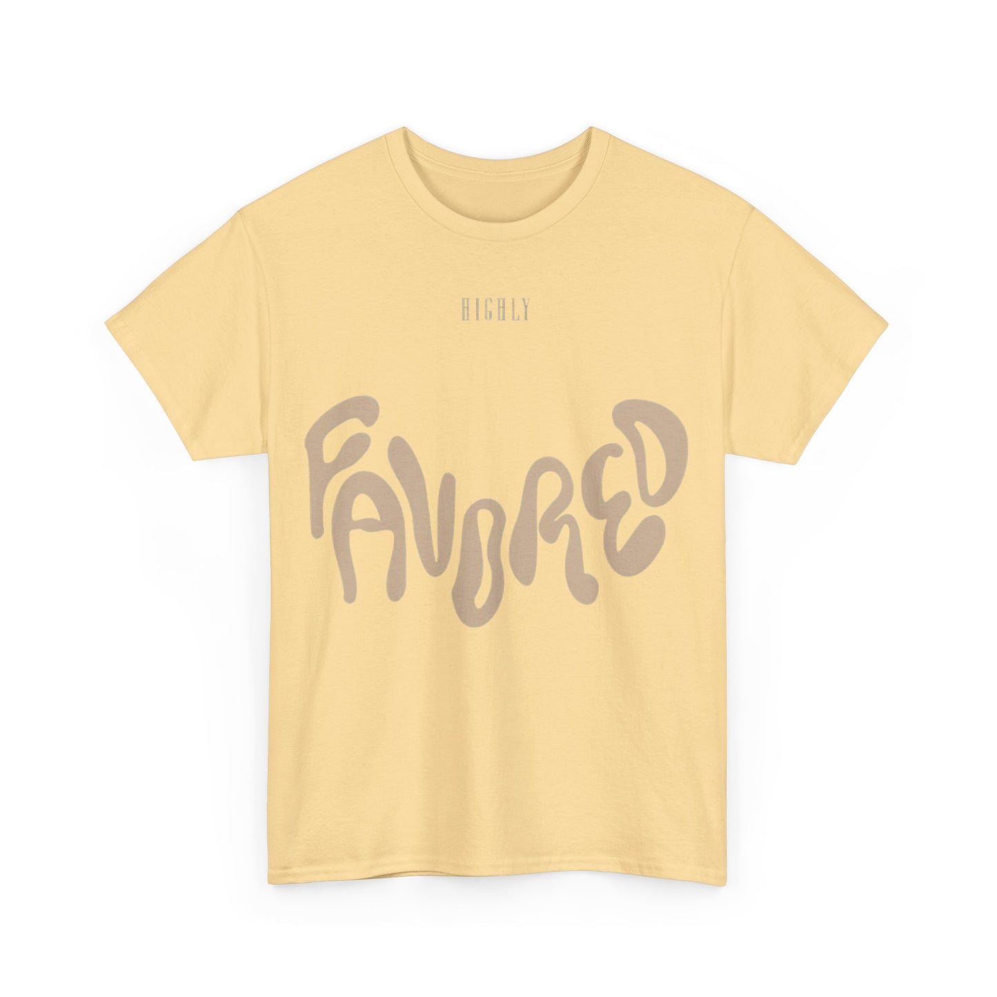 "Highly FAVORED" Unisex Heavy Cotton Tee