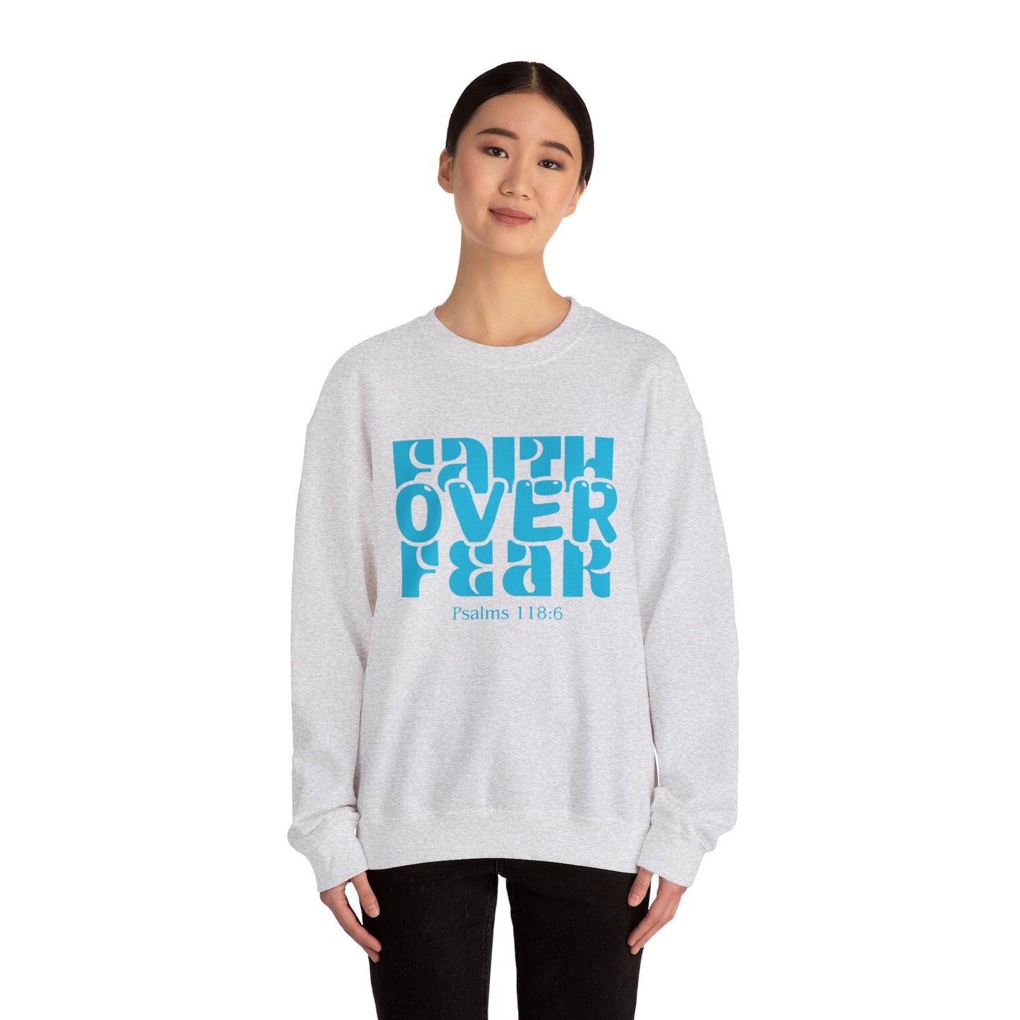 "Faith Over Fear" Unisex Heavy Blend™ Hooded Sweatshirt