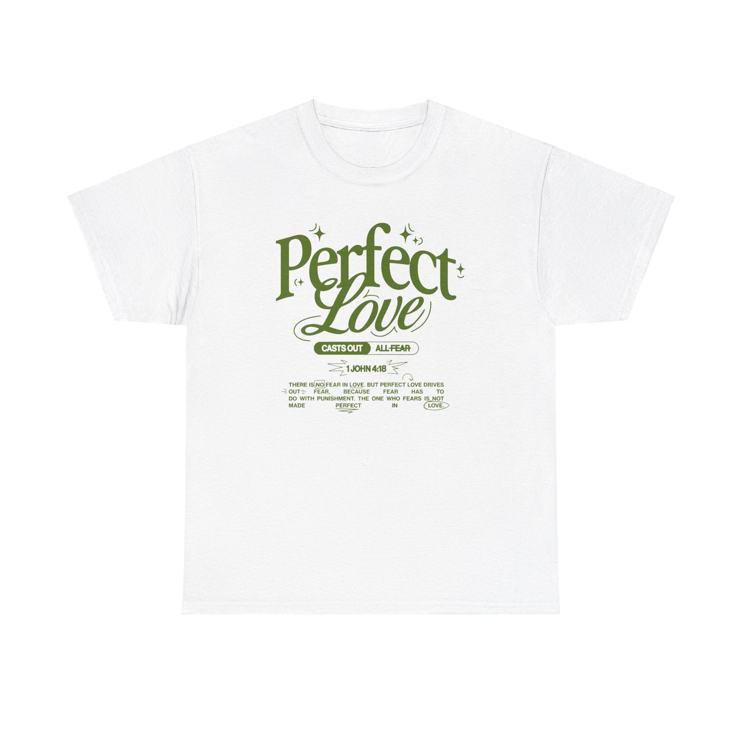 "Perfect Love" Unisex Heavy Cotton Tee