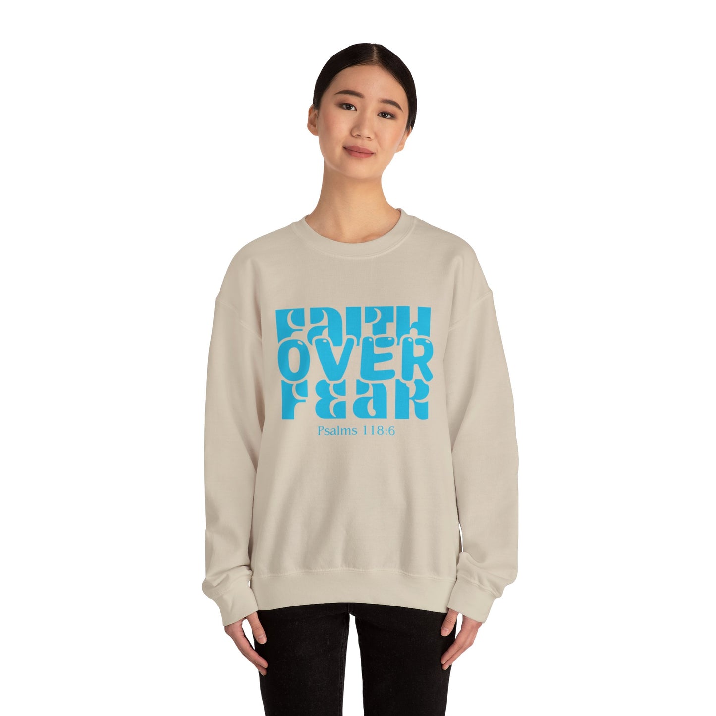 "Faith Over Fear" Unisex Heavy Blend™ Hooded Sweatshirt