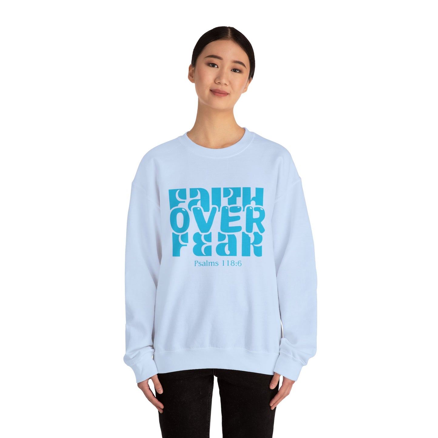 "Faith Over Fear" Unisex Heavy Blend™ Hooded Sweatshirt