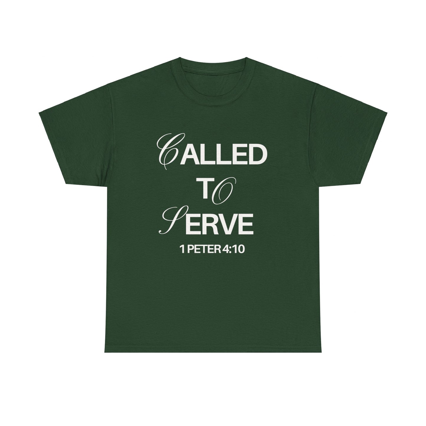 "Called To Serve" Unisex Heavy Cotton Tee