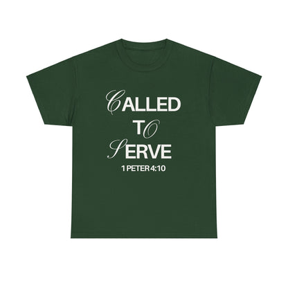 "Called To Serve" Unisex Heavy Cotton Tee