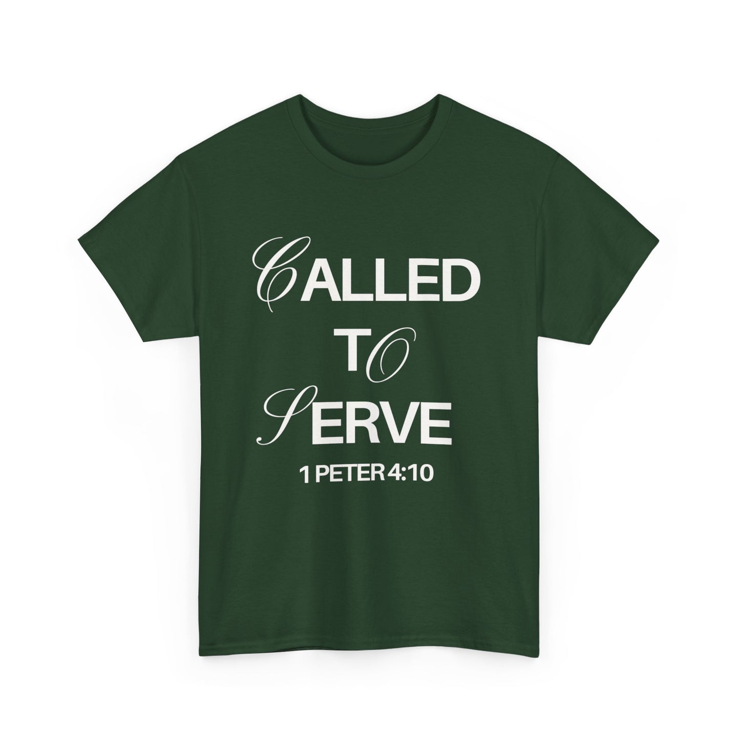 "Called To Serve" Unisex Heavy Cotton Tee