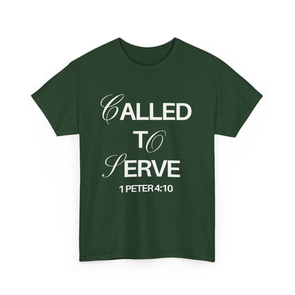 "Called To Serve" Unisex Heavy Cotton Tee