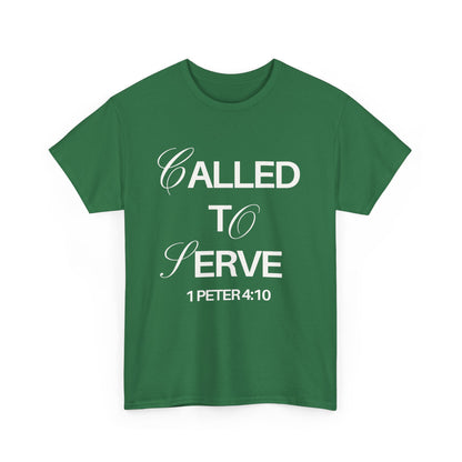 "Called To Serve" Unisex Heavy Cotton Tee