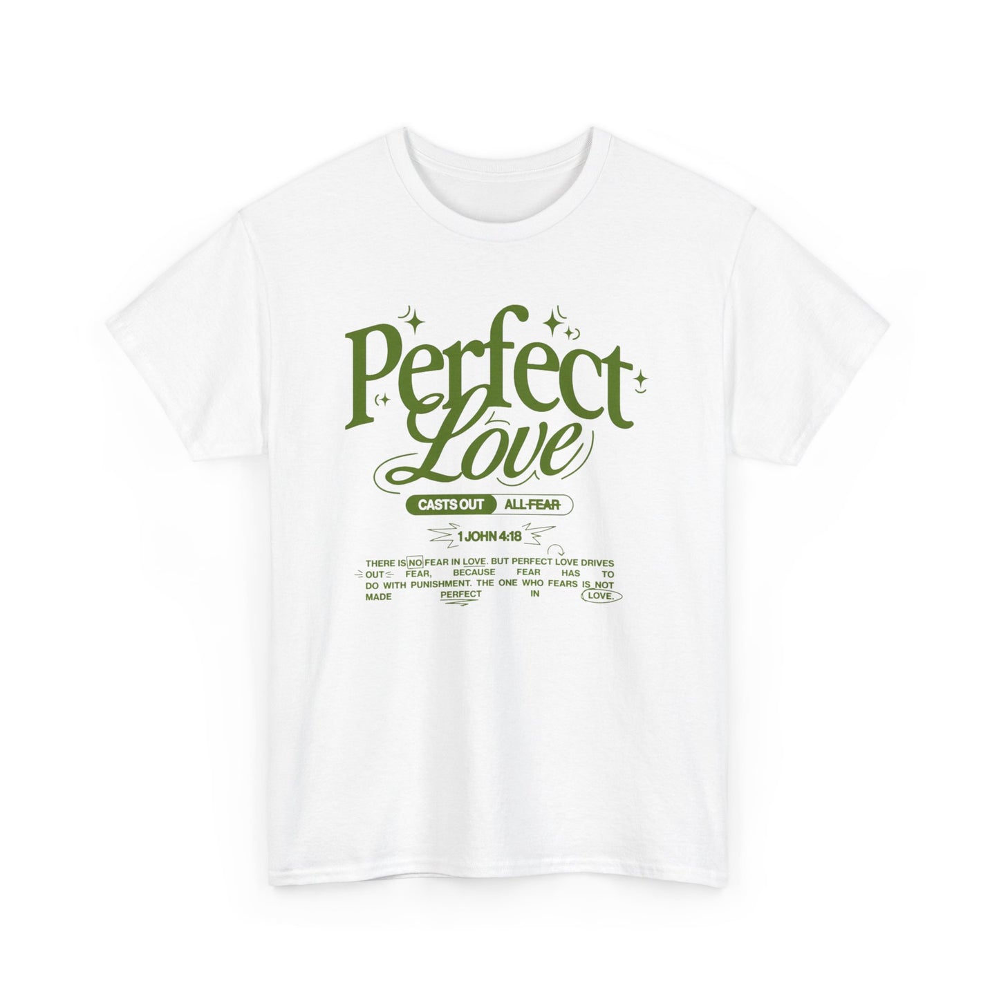 "Perfect Love" Unisex Heavy Cotton Tee